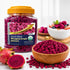 WildSap Emeralds Freeze Dried Red Dragon Fruit Dices - 7.7oz (218g) Value Size Jar,