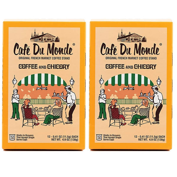 Cafe Du Monde Coffee and Chicory 24 Single Serve Cups
