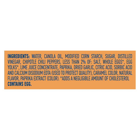 8 Count 11.5 oz Hellmann's Mayonnaise Dressing Mild Chipotle for Tacos, Grilled Chicken Sandwiches & More, with Real