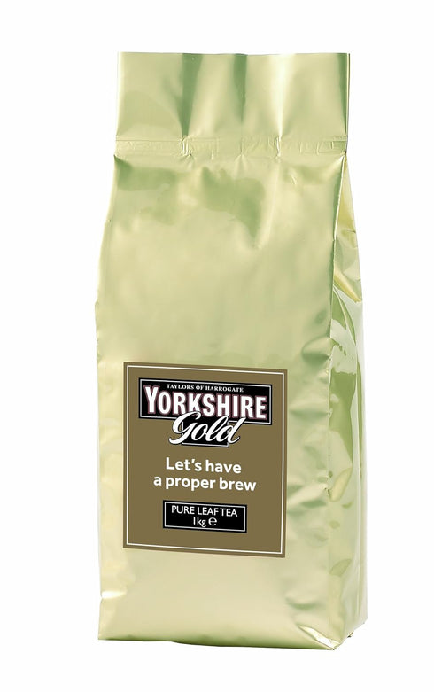 Yorkshire Tea, Gold, Loose Leaf Tea, Black Tea, 1 Kilo Bag |