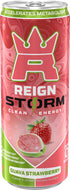 12 Oz Pack 12 REIGN Storm, Guava Strawberry, Fitness & Wellness Energy Drink, Fl |