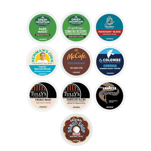 Pack, 40ct Keurig Bold Roast Coffee Collection Variety Keurig Single Serve K-Cup Pods