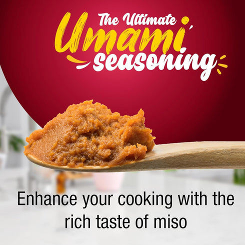 900g Fusion Select Organic White Miso Paste - Made of Fermented Soy Bean & Rice - Savory Japanese Seasoning For Cooking