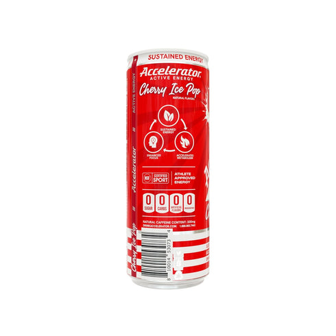 12 oz A SHOC Accelerator Cherry Ice Pop Energy Drink, fl can
