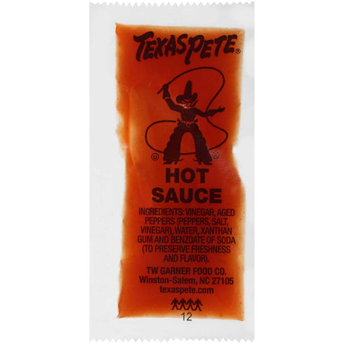 7 1 Texas Pete Hot Sauce, Gram -- each.