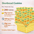 Generic 30 (6 Pack) 180 Shortbread Cookies Gourmet Butter Treats, Individually Wrapped - Breakfast Tea Coffee School