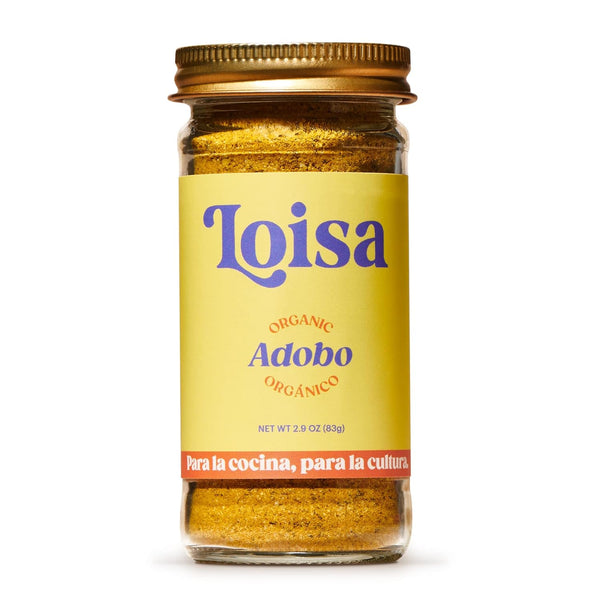 Loisa Adobo Seasoning, USDA Organic, Non-GMO, No-MSG, No Preservatives, 2.9oz, Pack of 1 (Adobo)