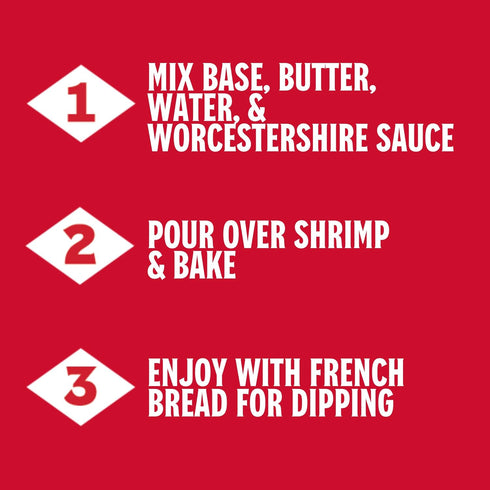 1.5 Oz, Pack 12 Louisiana Fish Fry Products BBQ Shrimp Sauce Mix
