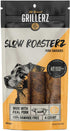 Grillerz Slow Roasterz Pork Sausages, 4 Count, 6 inch, All Natural Dog