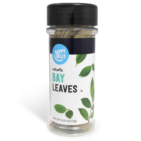 Amazon Brand - Happy Belly Whole Bay Leaves, 0.25 ounce (Pack of 1)