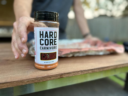 Hardcore Carnivore Cajun Seasoning for Gumbo, Red Beans & Rice, and Jambalaya (Large Shaker)
