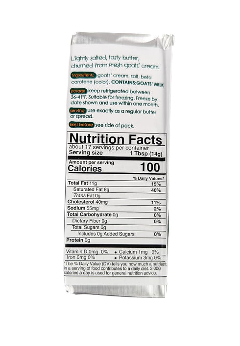 Generic 8.8 oz Goat Butter