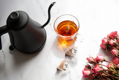 Rooibos Passion Fruit & Mango Tea Bags, Healthy Juice Alternative, Caffeine-Free, 16 Cups