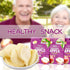 10 Pack Pack, 0.35 ONETANG Freeze-Dried Fruit Apple Chips, Single-Serve Non GMO, Kosher, No Add Sugar, Gluten free