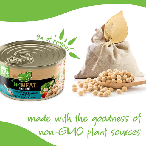 Fish-Free Tuna Flakes - UnMEAT in Brine