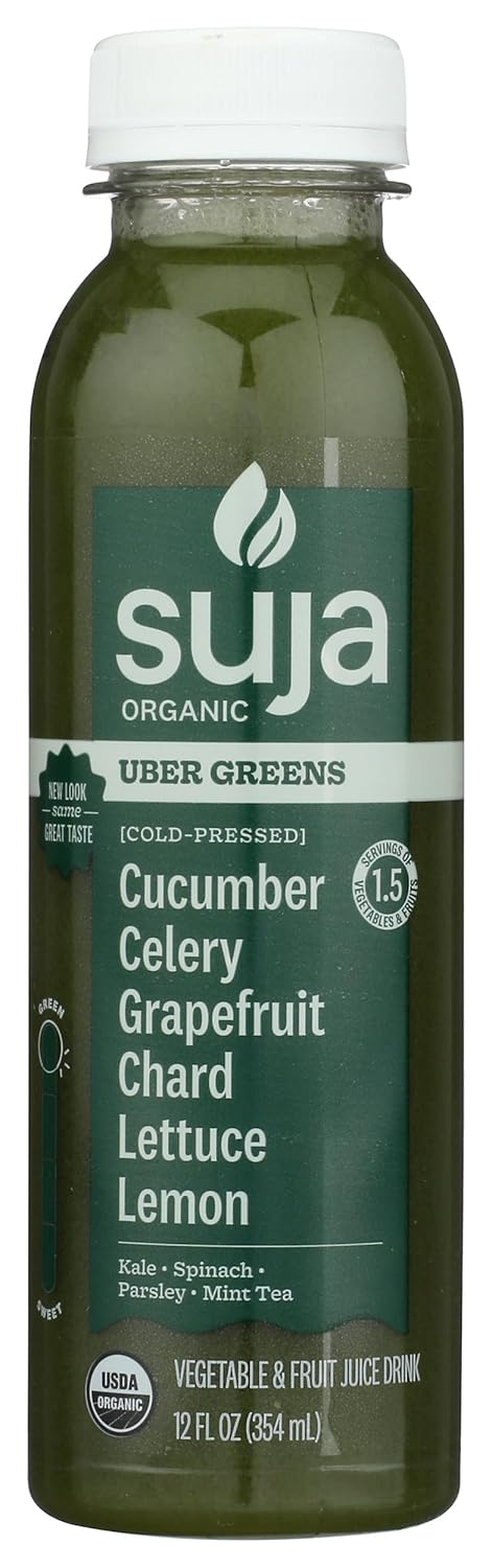 Suja Organic Uber Greens, 12 Fl Oz Bottle