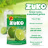 Pack, 14.1 oz, Pack 6 Zuko Lime Instant Powder Drink Family