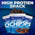 28g (2 Wicked Cutz Cracked Pepper Beef Jerky Chips, Protein per Bag, Crispy & Crunchy Beef Jerky Crisps, USA Made