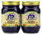 Amish Wedding All Natural Seedless Black Raspberry Jam 18 Ounces (Pack of