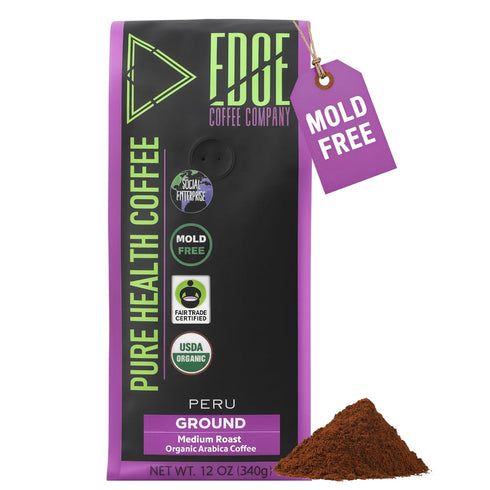 Mold Free Pure Health Coffee - Organic Fair Trade Specialty Grade Low