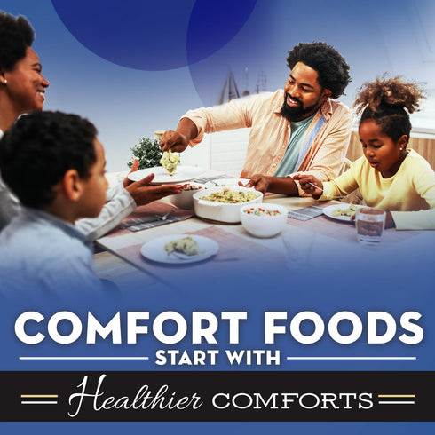 (7 oz) Healthier Comforts White Cheddar Cheese Powder | Gluten Free, Kosher, Keto-Friendly, Non-GMO, Antibiotic