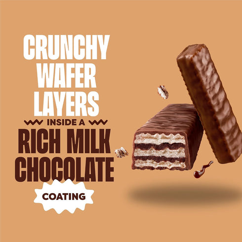 4.6 Glutino Gluten Free Wafers, Milk Chocolate, Ounce