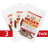 Mission Meats Carolina Reaper Jerky, 100% Grass Fed Beef, Extremely Spicy, Gluten Free, 2oz (Pack of 3)