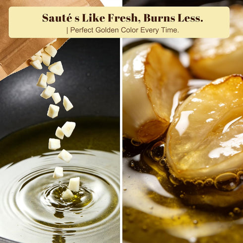 Niufuiyova (1 Freeze Dried Garlic, Substitute for Fresh Garlics & Minced Garlic, Non-GMO, Gluten-Free bag Freeze-dried