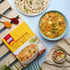1932, Pack 1 Ashoka Indian Meals Vegetarian Entry, Mixed Vegetables & Cheese, All-Natural Heat & Eat Navratan Korma