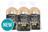 10.6 oz Pack 6 O'Doughs Thins - Sesame Bagels | Presliced | Good Source of Fibre, Cholesterol Free, Trans Fat Free. |