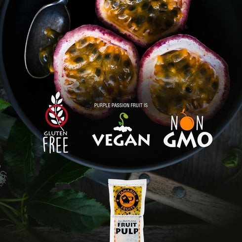 Tamarin Fruits Frozen 4lbs) All Natural Fruit Pulp perfect for Juicing, Cocktails, Smoothies, Desserts, and Baking, No