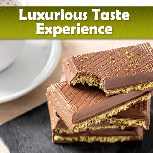 75% 7oz Pistachio Filled Dubai Chocolate Bar | Handmade Luxury Dessert with Crunchy Kataifi & Creamy Filling, Gift