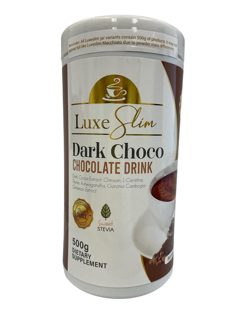 Generic Luxe Skin by Anna Magkawas Dark Choco Chocolate Drink Mix, 500g