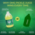 64 Oz OMG Pickles Dill Pickle Juice for Leg Cramps Natural Pickle Juice Sports Drink for Cramp Relief & Hydration