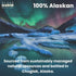 23.7 Oz (700 ml) Pack 12 Clear Alaskan Fresh Glacier Water - Naturally Alkaline Glacial Water, rich in Minerals