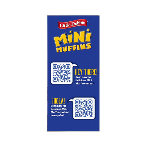 by Little Debbie 5 8.44 OZ Little Debbie Blueberry Mini Muffins, Pouches, Box