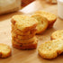 laweny 3.24oz (92g/ Bread slices garlic bread slices Salty snack Snacks Afternoon Tea Snacks Garlic cookies bag)
