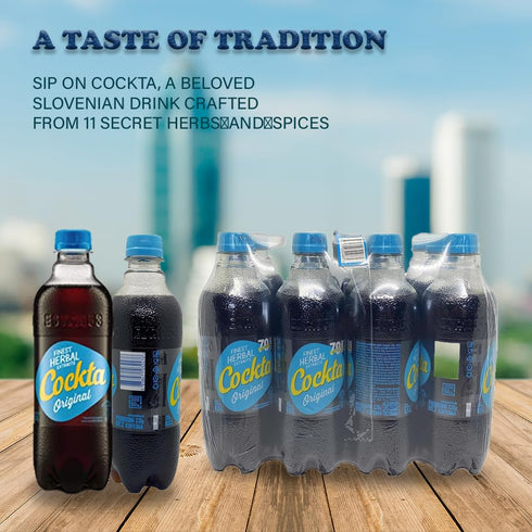 SORINA Cockta Legendary Taste with Finest Herbal Extract Soft Drink New To Market Non-Alcohol Market Pantry Drink