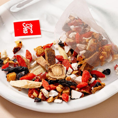Wanciment 8 (2 Pack/40 Ginseng-Infused Eight Treasure Teas, Kidney Tea Formula Ginseng Six Treasure Tea, Kidney Cleanse