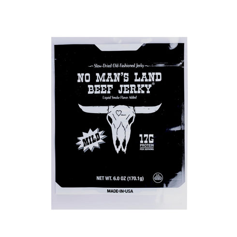 No Mans Land High Protein Beef Jerky | 17G Protein, Low Carb,
