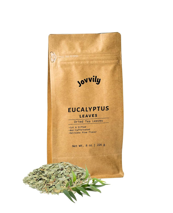Dried Eucalyptus Leaves - Jovvily 8oz Cut & Sifted Herbal Tea