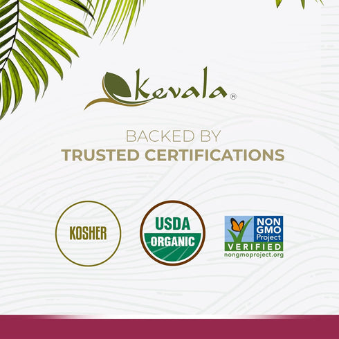 2 lb Kevala Organic Coconut Butter - Natural Plant-Based Sandwich Spread, Made in USA, Spreadable Coconut Cream