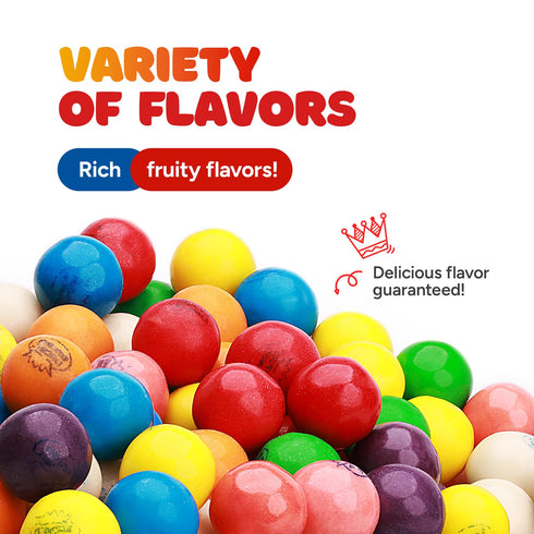 Gumballs for Gumball Machine Refill - 1lb Bubble Gum