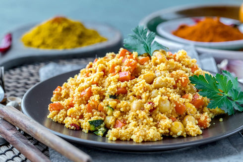 10 Food to Live Organic Whole Wheat Couscous, Ounces Non-GMO, Kosher, Raw, Vegan, Bulk