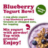 8 100% Food to Live Blueberry Juice Powder, Ounces - Pure, Antioxidant-Rich. Great for Smoothies, Spray-dried, No Sugar