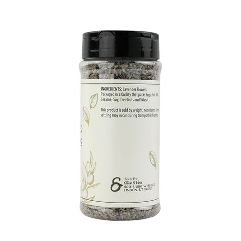 (1.92 Olive & Vine Lavender Flowers, Floral Aroma, For Teas & Desserts, Rich Tradition, Authentic Taste, For Global