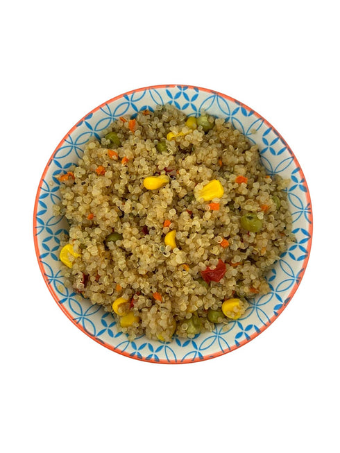 8 Oz, 6-Pack Kitchen & Love Vegetable Quinoa Medley, Pre Cooked, Microwave Ready Pouch, Shelf Stable, Non Gmo, Gluten