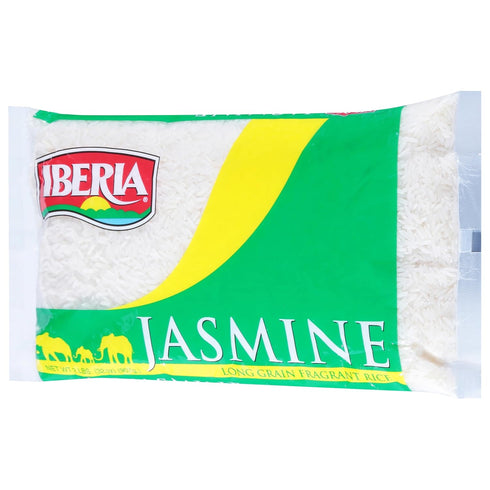 2 Iberia Jasmine Long Grain Fragrant Rice, Pound