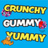 Gummy Gummy, Packs, 60 Count, 30 oz NERDS Clusters Candy, Very Berry, Crunchy and Individually Wrapped Treat Size
