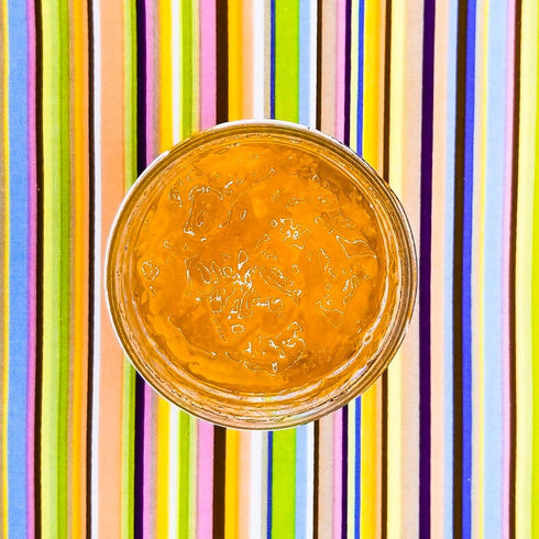 Grandma's Jam House 9 Sweet Peach Jam | No Added Sugar | All Natural | Homestyle Fruit Jam | Spreadable Preserves Jams